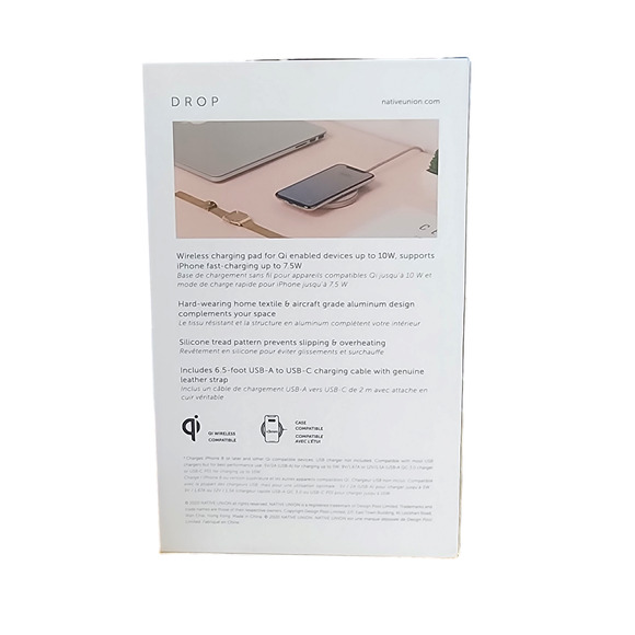 Native Union Drop Wireless Charger – Pink – NWT - Picture 2 of 3